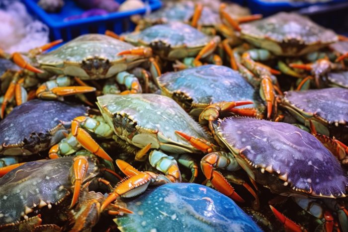 螃蟹腳數(shù)字藝術(shù) 海鮮主題的創(chuàng)意融合