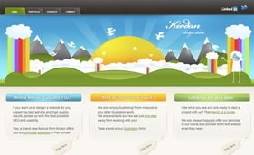 35個帶插畫的精美創(chuàng)意網(wǎng)頁設(shè)計(jì)案例